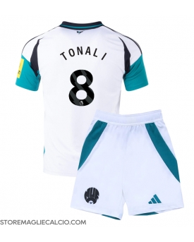 Newcastle United Sandro Tonali #8 Maglia Gara Terza Repliche 2024-25 Bambino Maniche Corte